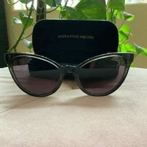 Alexander Mcqeen AM0111S Cat-Eye Sunglasses
